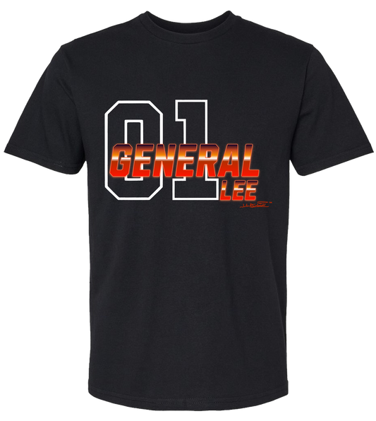 01 Black General Lee T-Shirt