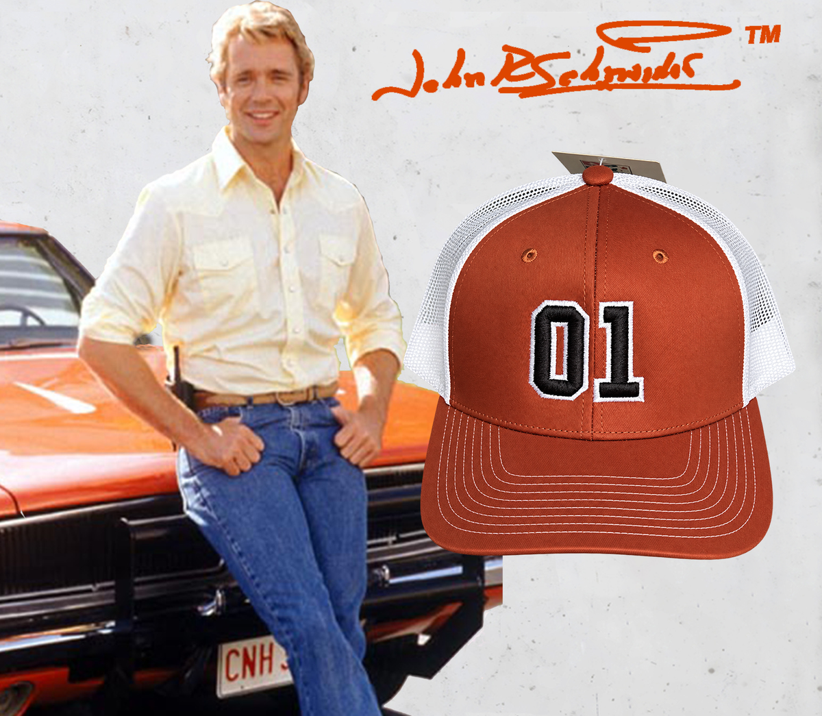 Hat "01" Burnt Orange Snap-back