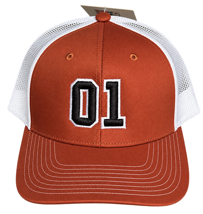 Hat "01" Burnt Orange Snap-back