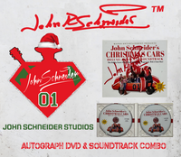 Autographed Christmas Cars DVD & CD ComBo