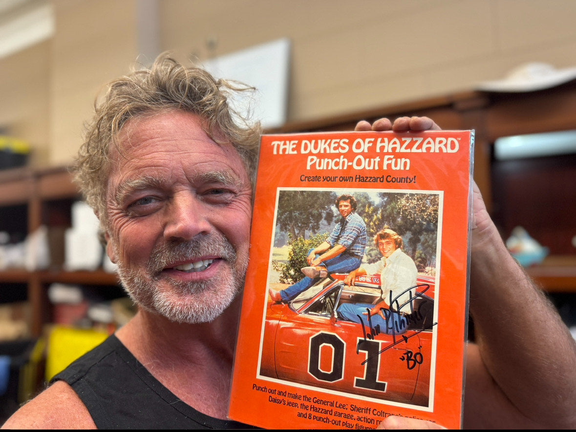 Vintage 1982 The Dukes Of Hazzard Punch-Out Fun Book