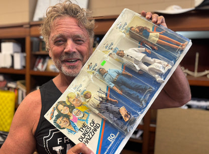 Vintage 1981 Mego 4 Pack Bo, Luke, Daisy, and Boss Hogg