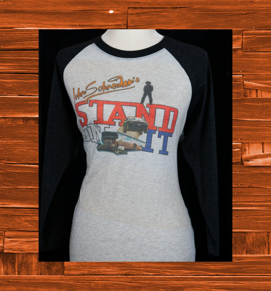 Stand On It baseball tee-shirt