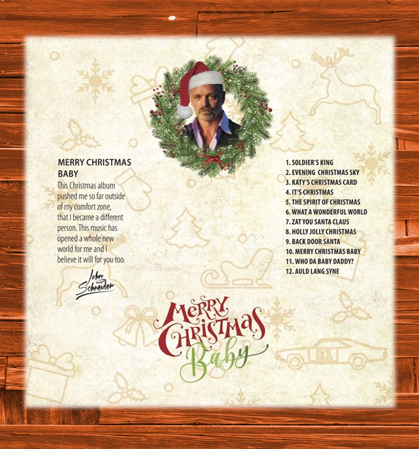 Merry Christmas Baby CD - JohnSchneiderStudioStore
