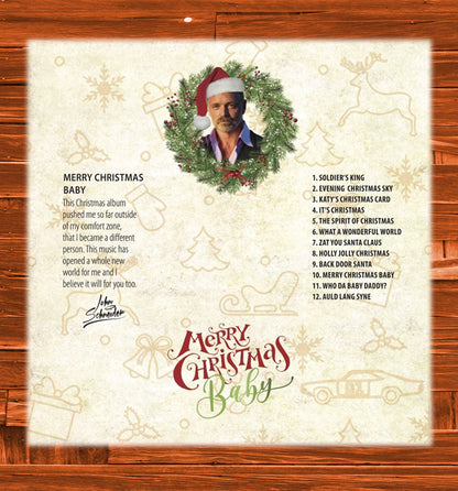 Merry Christmas Baby CD - JohnSchneiderStudioStore