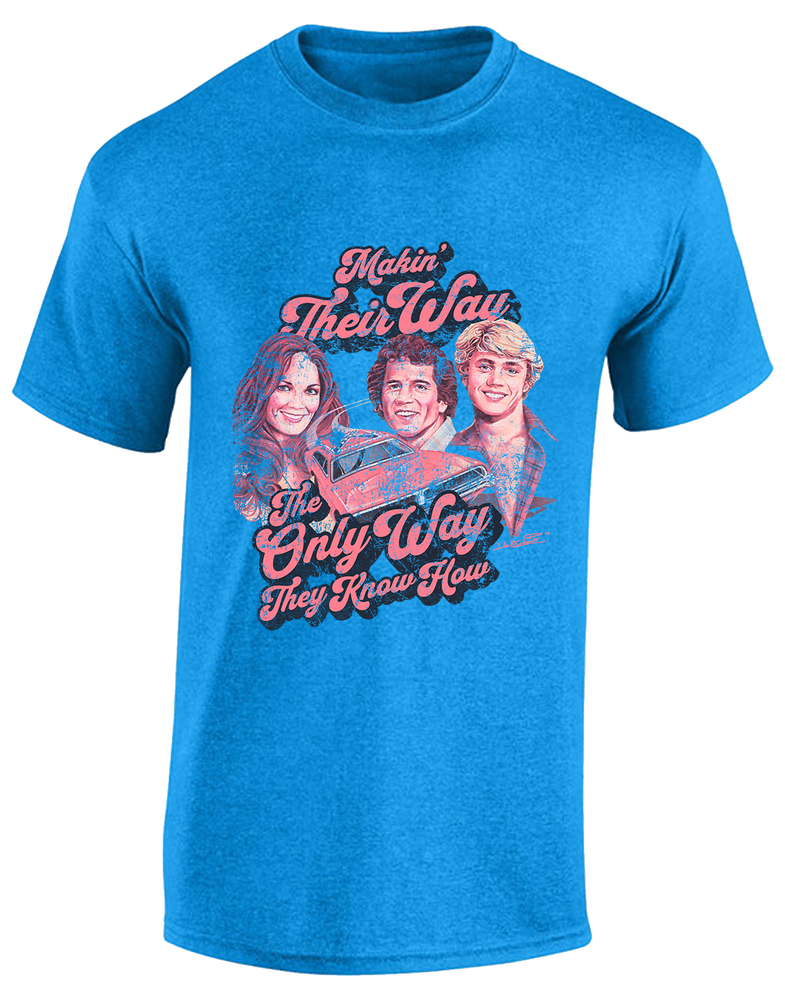 Makin' Their Way Blue T-Shirt