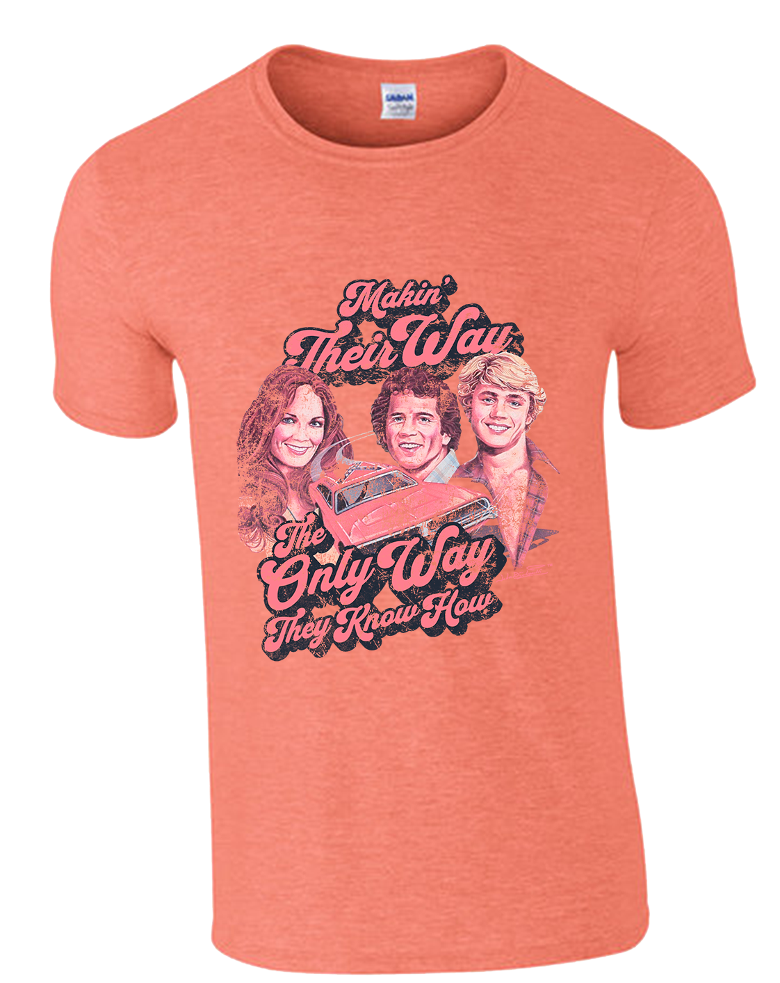 Makin' Their Way Orange T-Shirt