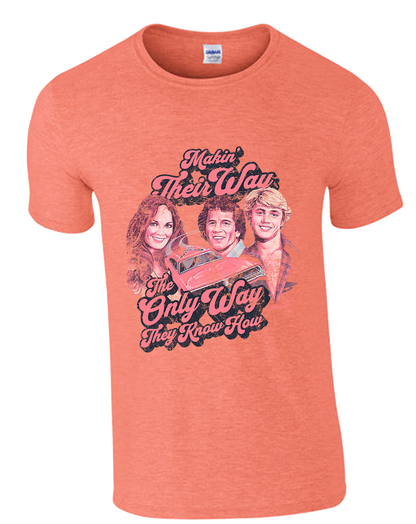 Makin' Their Way Orange T-Shirt