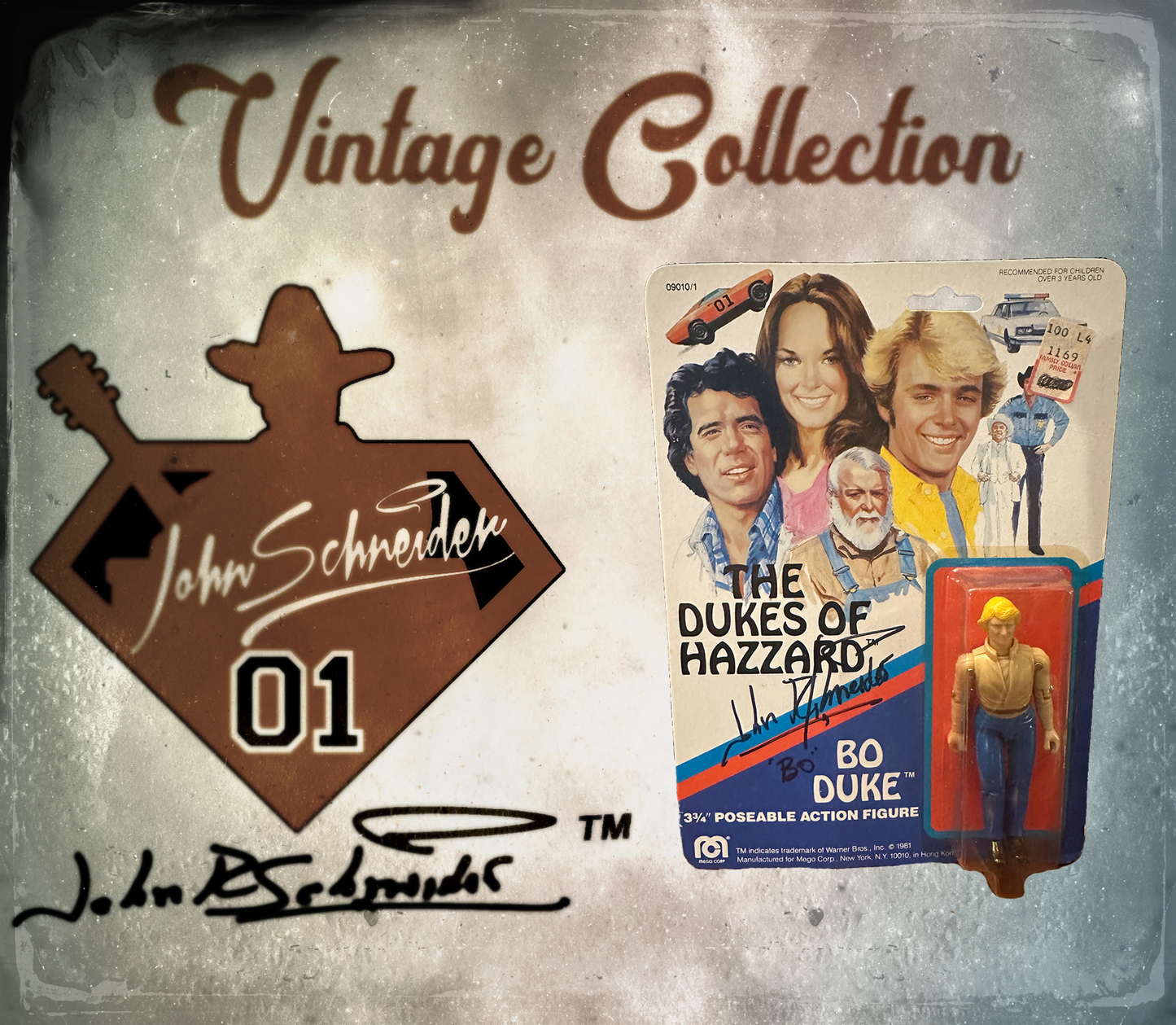 Vintage 1981 3.5 Mego Bo Duke Action Figure