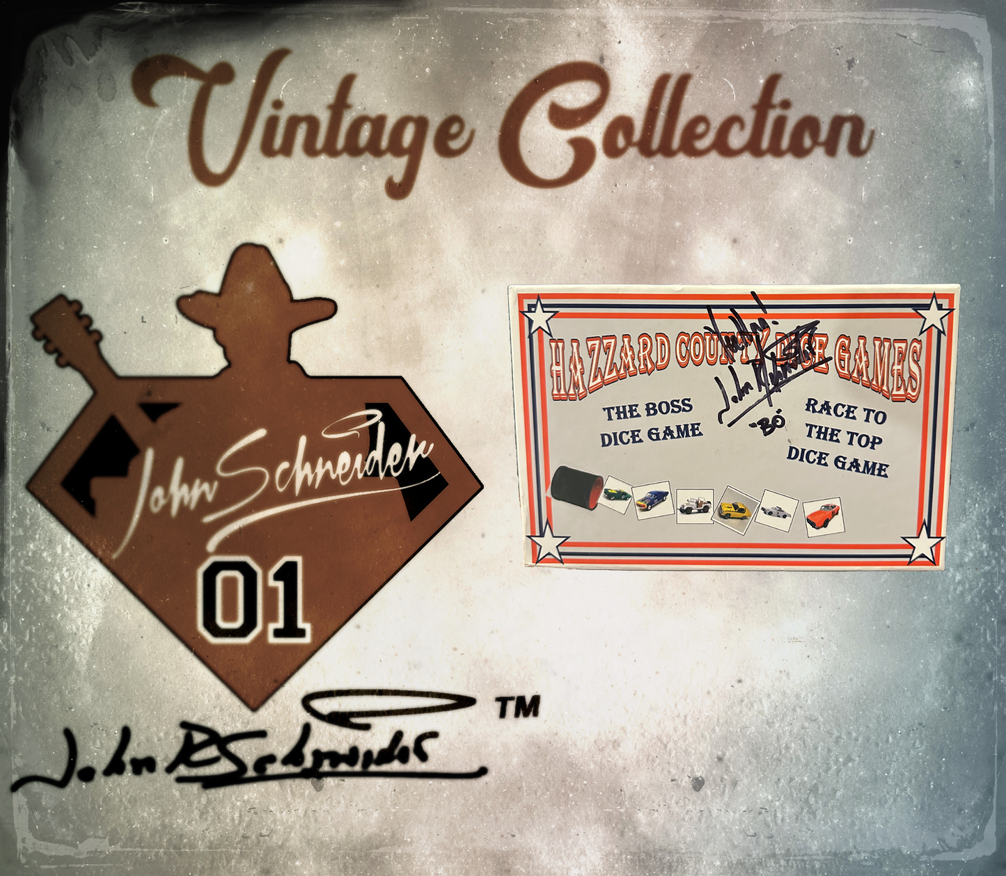 Vintage Hazzard County Dice Game