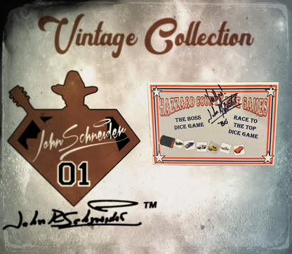 Vintage Hazzard County Dice Game