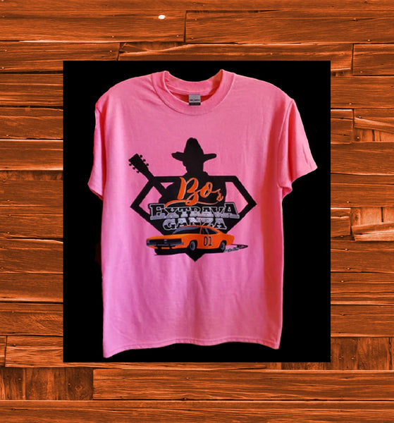 Bo's Extravaganza Tee Pink