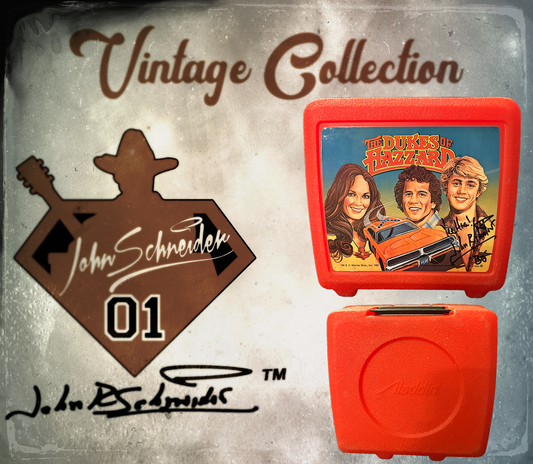 Vintage Extremely RARE 1981 Dukes Of Hazzard Plastic Lunch Box